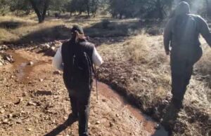 Localizan cadáver calcinado al poniente de Nogales