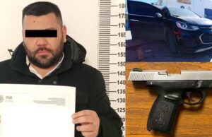 Detienen a un hombre con un arma y cartuchos en Nogales