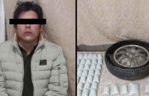 Detienen a un hombre con casi 70 mil pastillas de fentanilo en Sonora