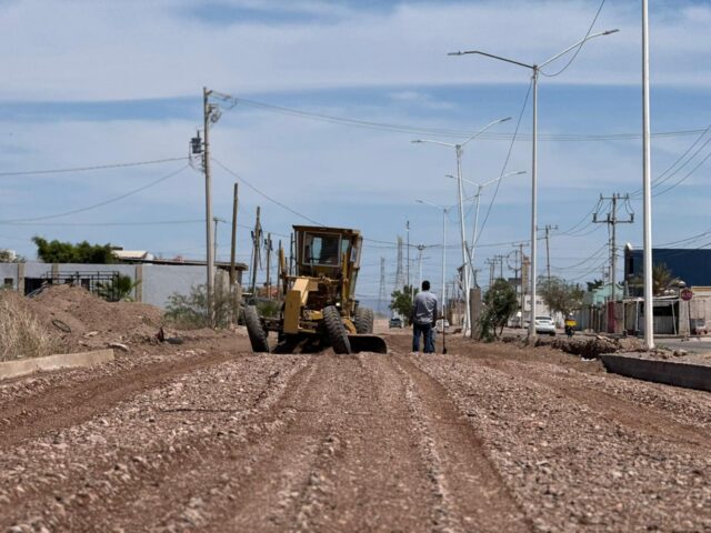 Mantiene Gobierno de Empalme intenso programa de obra Mantiene Gobierno de Empalme intenso programa de obra