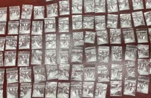 Incauta Policía Estatal 100 envoltorios de sustancia prohibida en Caborca