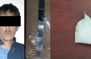 Asegura Policía Estatal droga y arma blanca en Hermosillo Asegura Policía Estatal droga y arma blanca en Hermosillo.