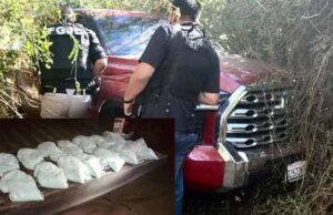 Aseguran vehículo con 15 kilos de fentanilo en Sonora
