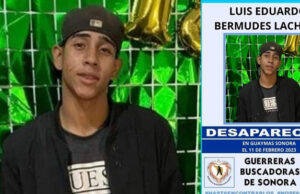 Familiares buscan a joven que desapareció en el sector Guaymas Norte