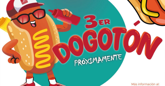 Organiza el ya tradicional Dogotón, en su tercera edición, que en esta ocasión premiará al mejor hot dog infantil.