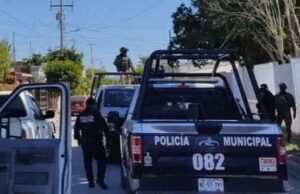 Militares encañonan a elementos de la Policía Municipal en Cajeme