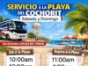 Mantendrán corridas de autobuses al malecón turístico del Cochórit Mantendrán corridas de autobuses al malecón turístico del Cochórit