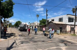 Avanza recarpeteo de tramo de la avenida Héroe de Nacozari Avanza recarpeteo de tramo de la avenida Héroe de Nacozari