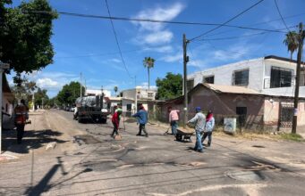 Avanza recarpeteo de tramo de la avenida Héroe de Nacozari Avanza recarpeteo de tramo de la avenida Héroe de Nacozari