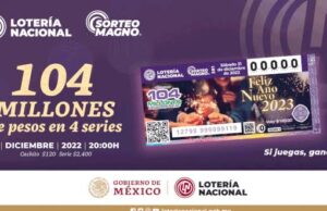 Sonorense se lleva premio de la Lotería Nacional de 26 millones de pesos